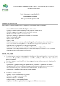 2026 Offre emploi_Gestionnaire comptable (H-F)1